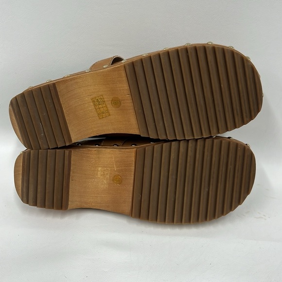 Kelsi Dagger Brooklyn Hobby Kilty Wooden Clogs Sz‎ 9 NWOB - Picture 9 of 9